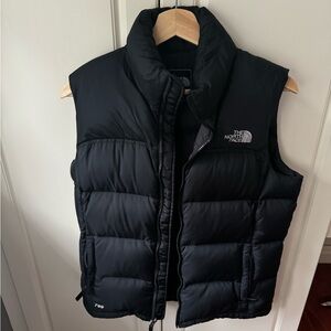 The north face puffer vest